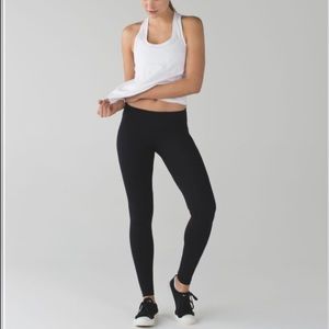 Lululemon Wunder Under Black Leggings Size 8